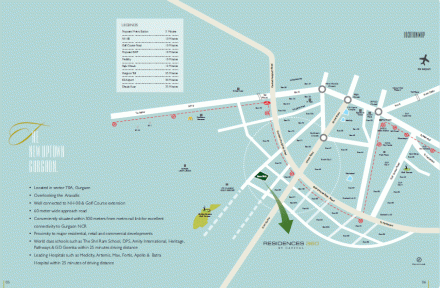 Capital Residences 360 Location Map